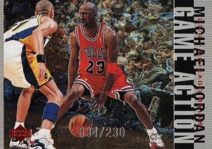 1998 Upper Deck MJ Living Legend Game Action Michael Jordan #G6 Basketball Card
