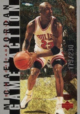 1998 Upper Deck MJ Living Legend Game Action Michael Jordan #G10 Basketball Card