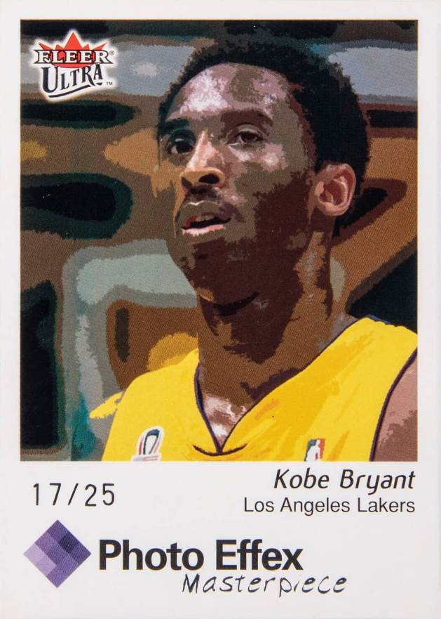 2002 Ultra Photo Effex Kobe Bryant #2 Basketball Card