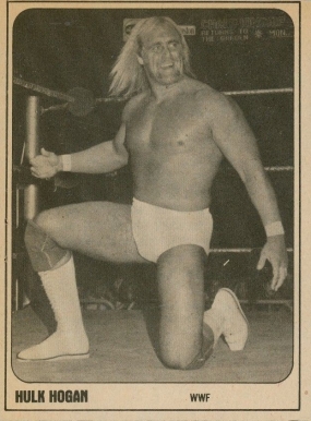 1981 Wrestling Super Stars-Hand Cut Hulk Hogan # Other Sports Card