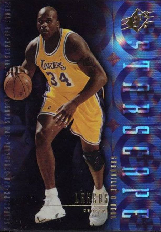 1999 SPx Starscape Shaquille O'Neal #ST5 Basketball Card