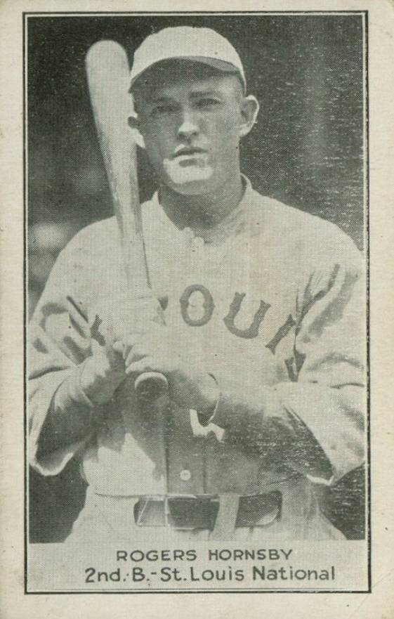 1921 National Caramel Rogers Hornsby # Baseball Card