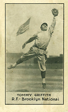 1921 National Caramel Tommy Griffith # Baseball Card