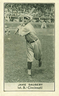 1921 National Caramel Jake Daubert # Baseball Card