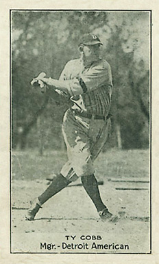 1921 National Caramel Ty Cobb # Baseball Card