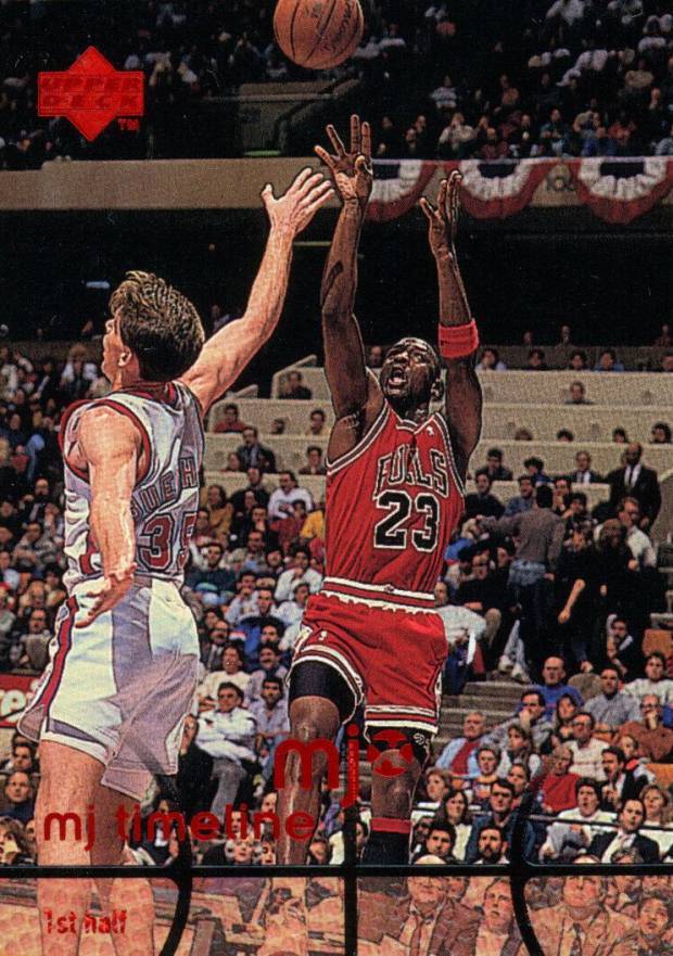 1998 Upper Deck MJx Michael Jordan #19 Basketball Card