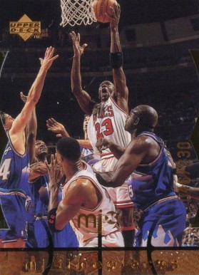 1998 Upper Deck MJx Michael Jordan #109 Basketball Card