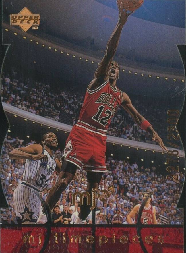 1998 Upper Deck MJx Michael Jordan #5 Basketball Card