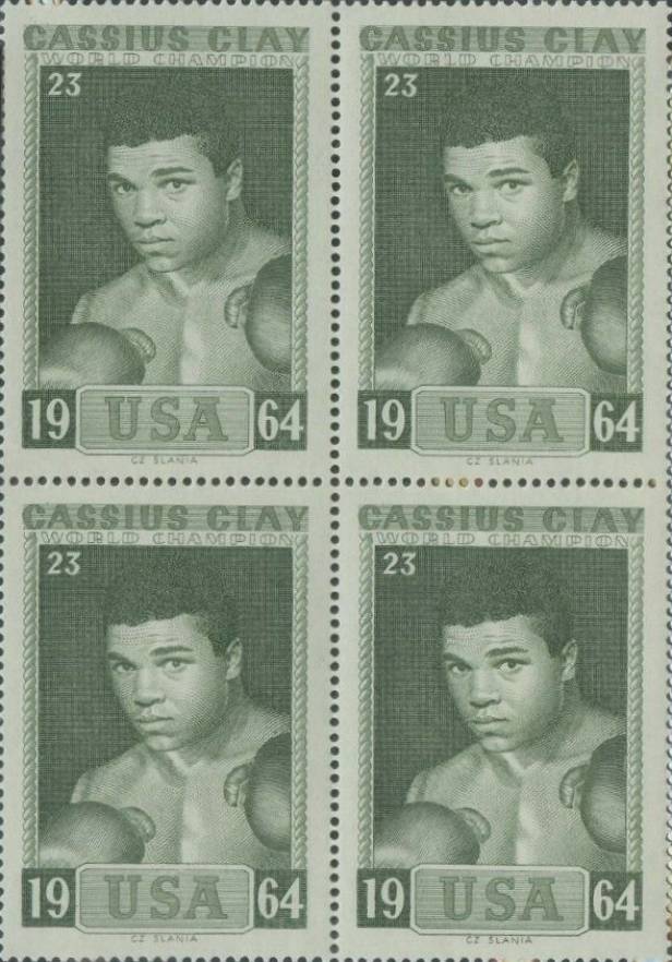 1964 Slania Stamps World Champion Boxers Clay/Clay/Clay/Clay #23/23/23/23 Other Sports Card