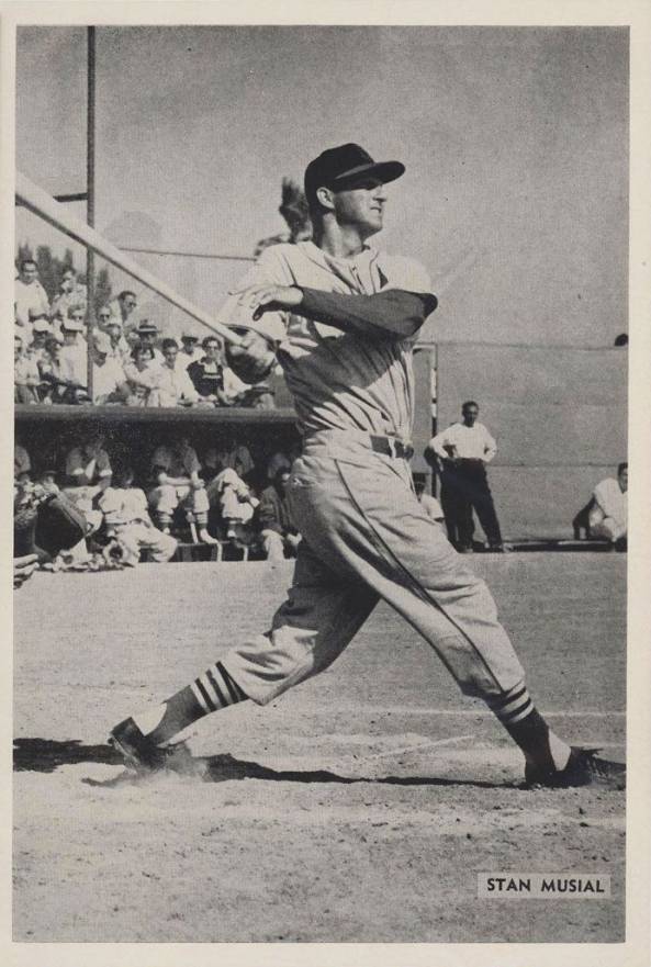 1954 All-Star Photo Pack Stan Musial # Baseball Card