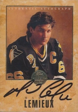 1993 Leaf Mario Lemieux Mario Lemieux # Hockey Card