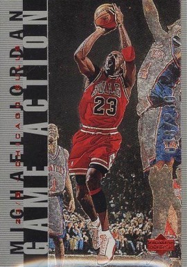 1998 Upper Deck MJ Living Legend Game Action Michael Jordan #G25 Basketball Card
