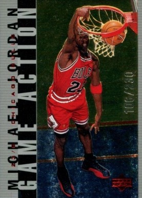 1998 Upper Deck MJ Living Legend Game Action Michael Jordan #G15 Basketball Card