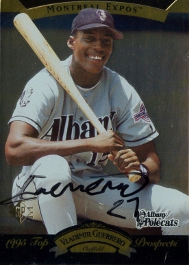 1995 SP Top Prospects Vladimir Guerrero #90 Baseball Card