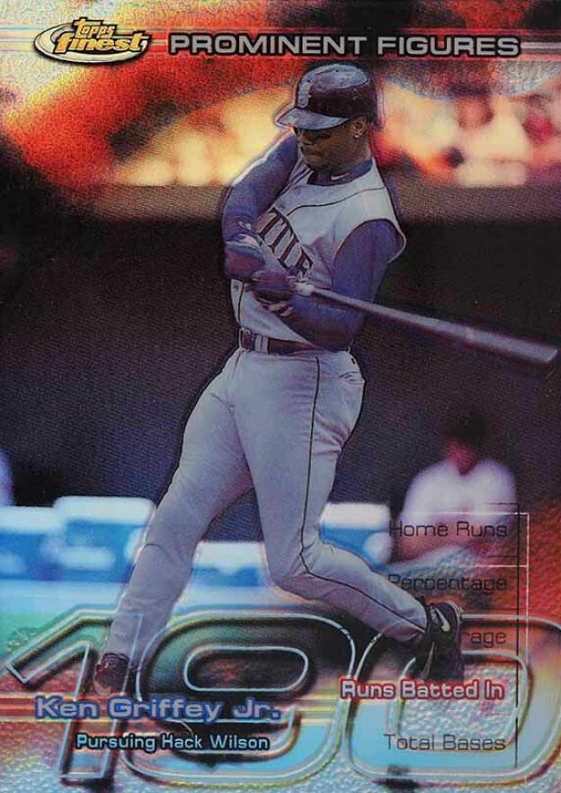 1999 Finest Prominent Figures Ken Griffey Jr. #PF35 Baseball Card