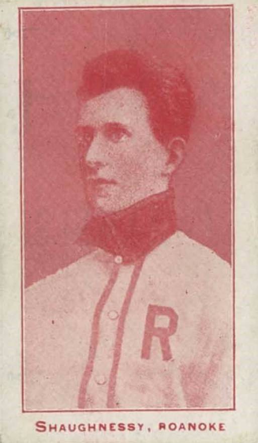 1910 Caramels Virginia League Shaughnessy, Roanoke #9 Baseball Card