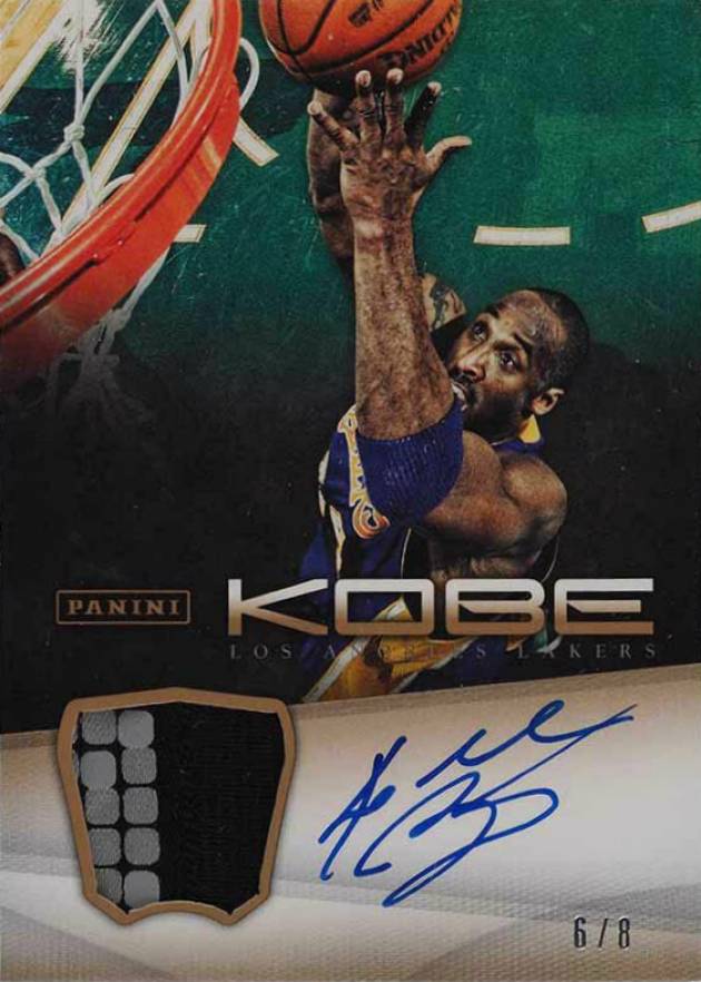 2012 Panini Kobe Anthology Kobe Bryant #8 Basketball Card