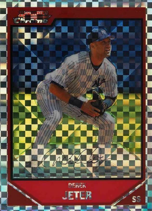 2007 Bowman Chrome Derek Jeter #90 Baseball Card