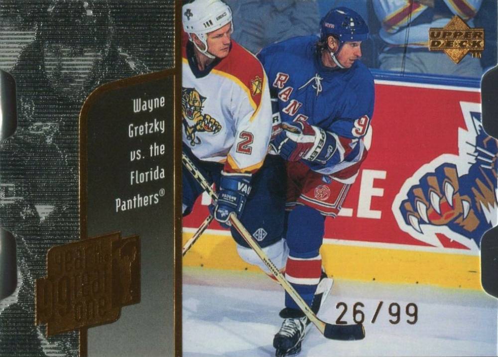 1998 Upper Deck Year of the Great One Wayne Gretzky #GO12 Hockey Card