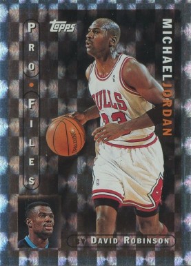 1996 Topps Pro Files Michael Jordan #PF-3 Basketball Card