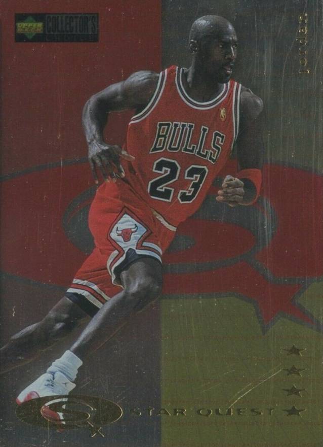 1997 Collector's Choice Starquest Michael Jordan #SQ83 Basketball Card