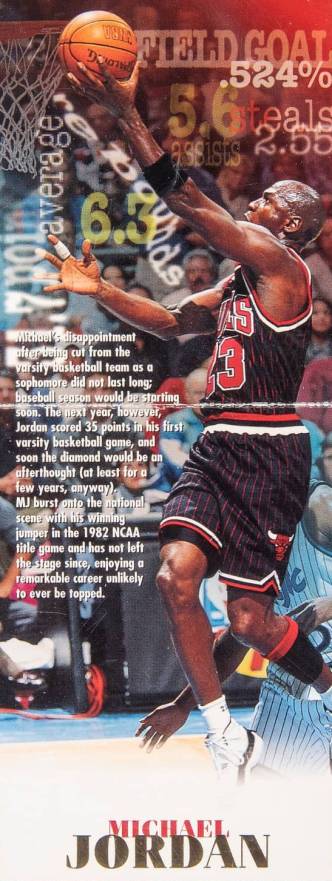 1997 Skybox Z-Force Limited Access Michael Jordan #6 Basketball Card