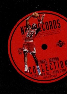 1997 Upper Deck Records Collection Michael Jordan #RC30 Basketball Card