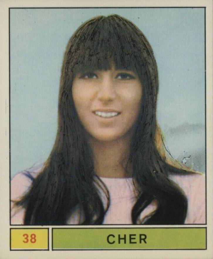 1969 Panini Cantanti Cher #38 Non-Sports Card