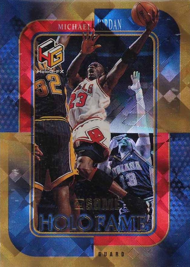 1999 Upper Deck HoloGrFX Holofame Michael Jordan #HF-1 Basketball Card