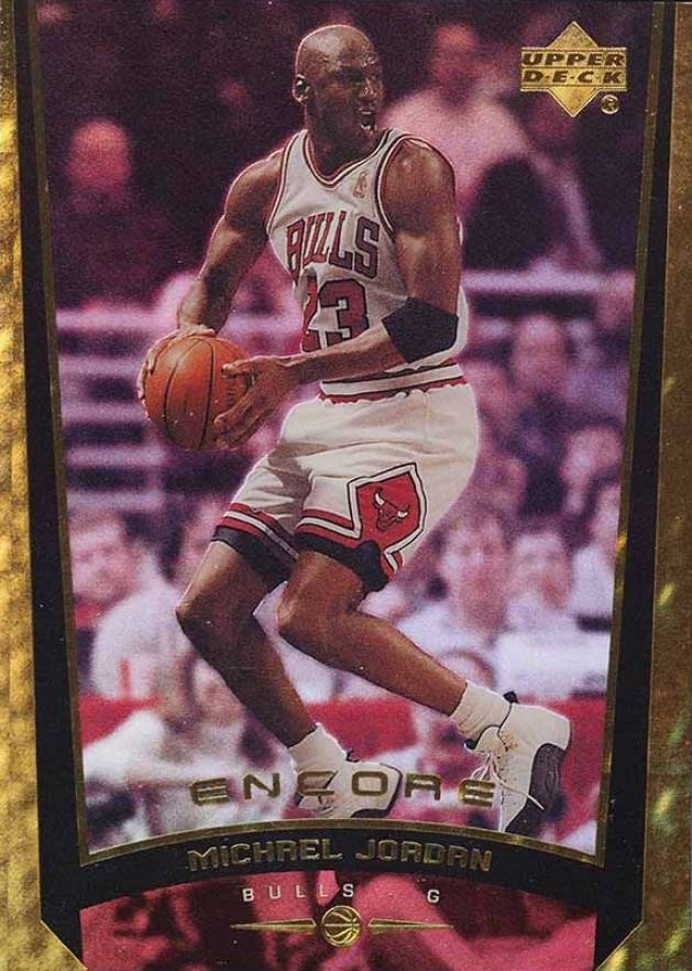1998 Upper Deck Encore Michael Jordan #105 Basketball Card
