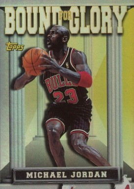 1997 Topps Bound for Glory Michael Jordan #10 Basketball Card