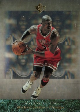 1995 SP Holoviews Michael Jordan #PC5 Basketball Card