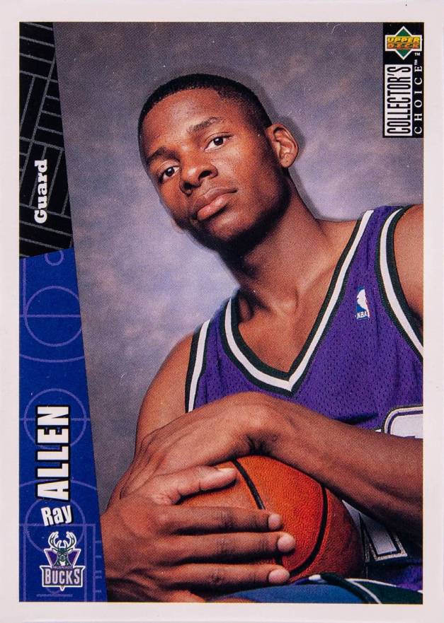 1996 Collector's Choice Ray Allen #278 Basketball Card