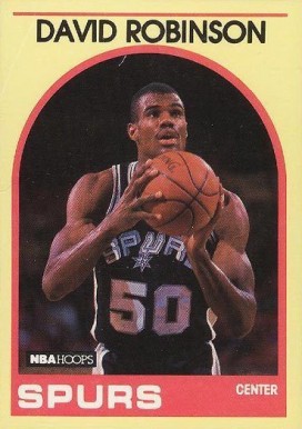 1990 Hoops Superstars David Robinson #88 Basketball Card