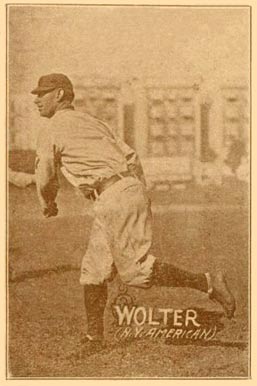 1914 Texas Tommy Type 1 Harry Wolter # Baseball Card
