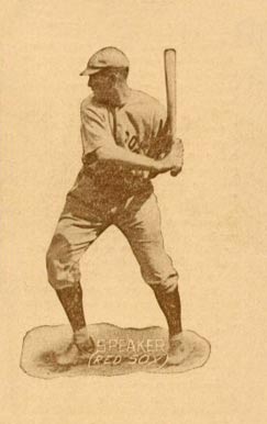 1914 Texas Tommy Type 1 Tris Speaker # Baseball Card