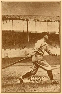 1914 Texas Tommy Type 1 Bud Ryan # Baseball Card