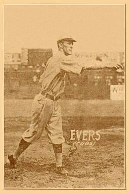 1914 Texas Tommy Type 1 Johnny Evers # Baseball Card