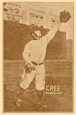1914 Texas Tommy Type 1 Birdie Cree # Baseball Card