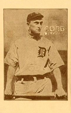 1914 Texas Tommy Type 1 Ty Cobb #13 Baseball Card