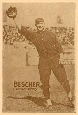 1914 Texas Tommy Type 1 Bob Bescher # Baseball Card
