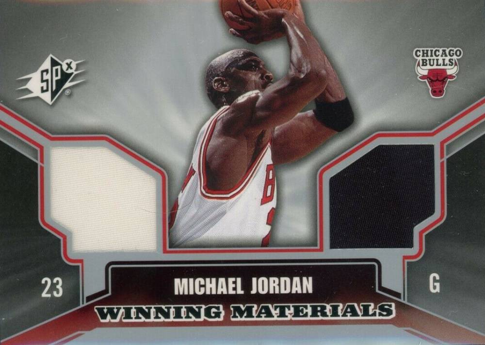 2005 SPx Winning Materials Michael Jordan #WM-MJ Basketball Card