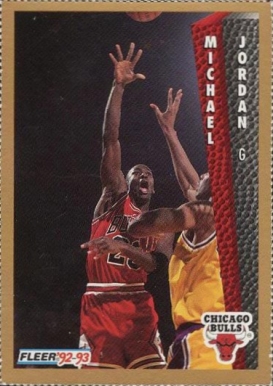 1992 Fleer Sheets Inside Stuff Perforated Michael Jordan #32 Basketball Card
