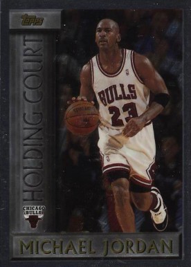 1996 Topps Holding Court Michael Jordan #HC2 Basketball Card