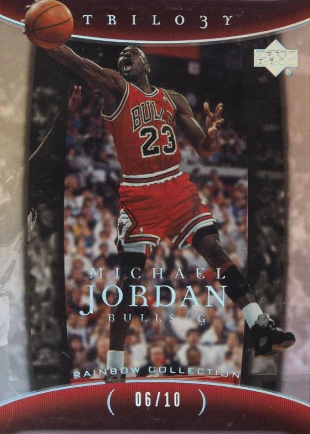 2004 Upper Deck Trilogy Michael Jordan #12 Basketball Card