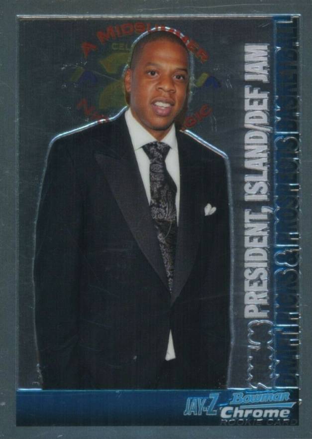 2005 Bowman Draft Pick & Prospect Jay-Z #151 Basketball Card