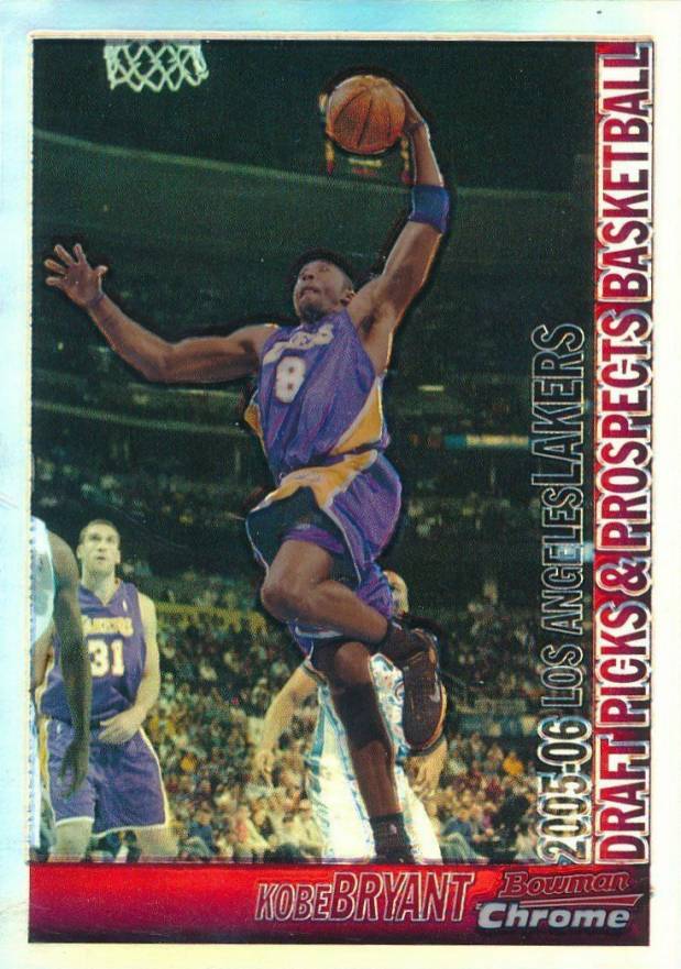2005 Bowman Draft Pick & Prospect Kobe Bryant #69 Basketball Card