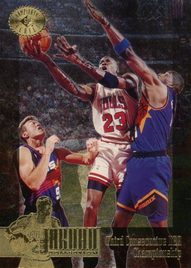 1995 Upper Deck Jordan Collection Michael Jordan #JC23 Basketball Card