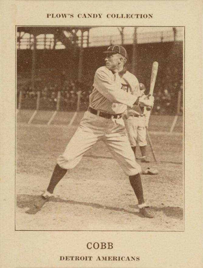 1912 Plow's Candy Cobb # Baseball Card