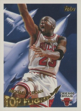 1995 Topps Top Flight Michael Jordan #TF1 Basketball Card